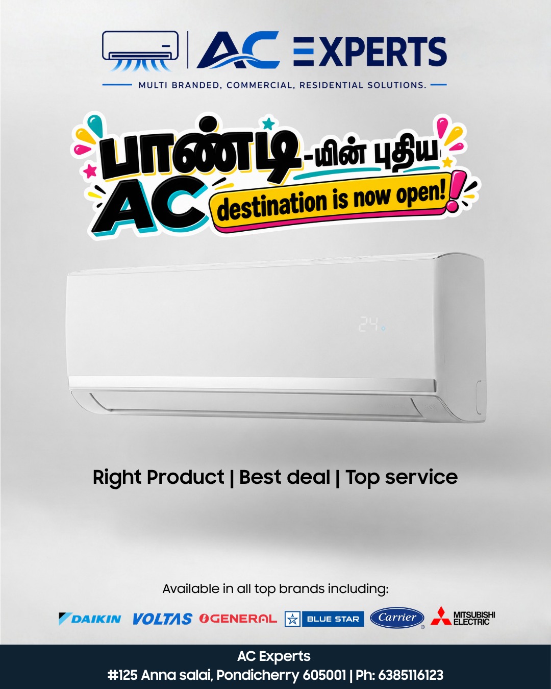 AC Experts — right product, best deal, top service